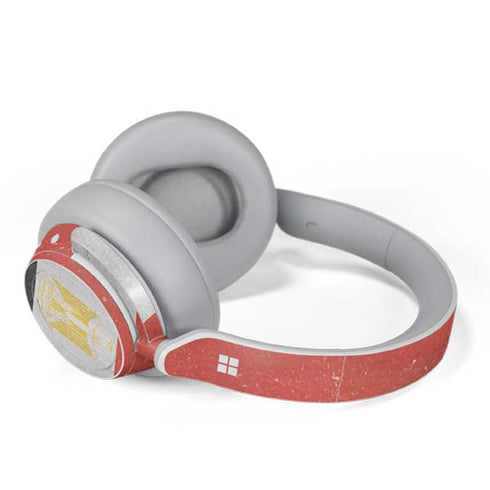 Egyptian Flag Distressed Surface Headphones Skin